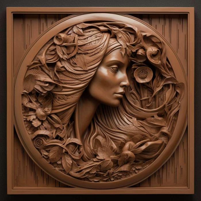 نموذج ثلاثي الأبعاد لآلة CNC 3D Art 